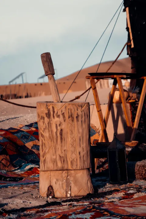 Sunset camel ride — 3